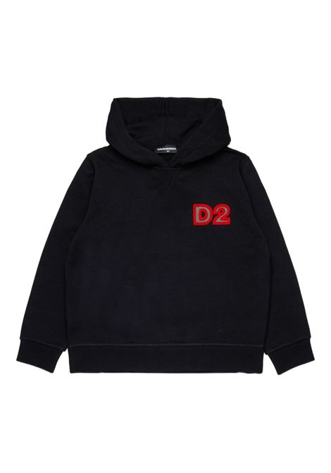 Felpa con logo DSQUARED2 JUNIOR | DQ3016 D009BDQ900
